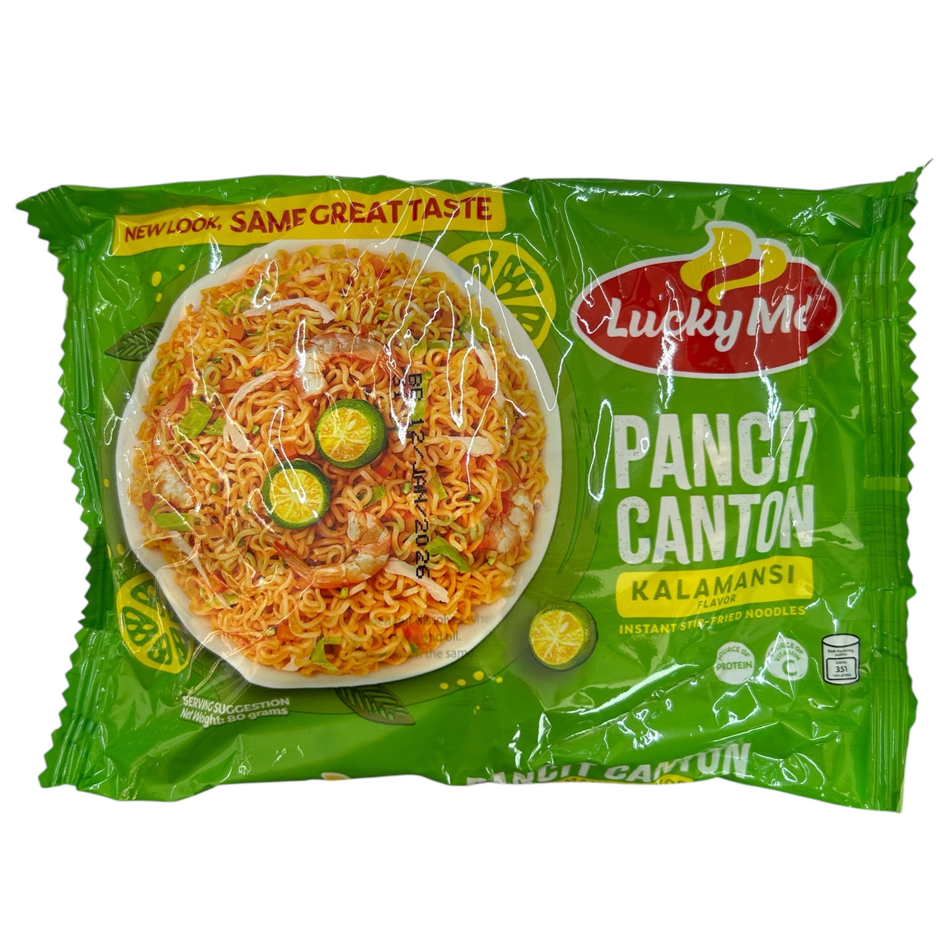 Lucky Me Pancit Canton Kalamansi Singles 80g